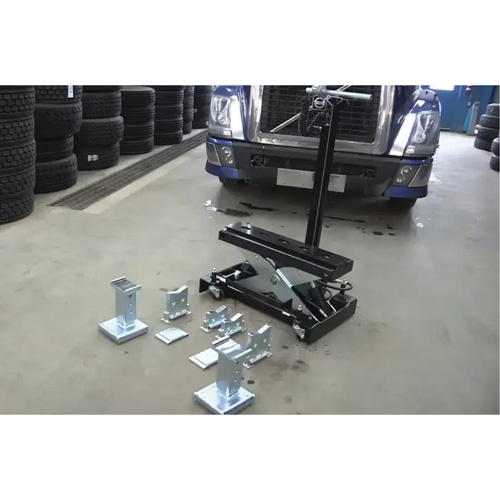 Cric de service de plancher, 14 tonne(s) Capacit&eacute;, 8-1/4" Abaiss&eacute;e, 20" &eacute;lev&eacute;e, Air comprim&eacute;/hydraulique NTL Industrial