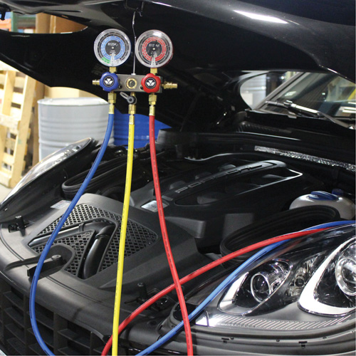 Ensemble de manom&egrave;tres &agrave; piston &agrave; 2 voies R1234Yf NTL Industrial