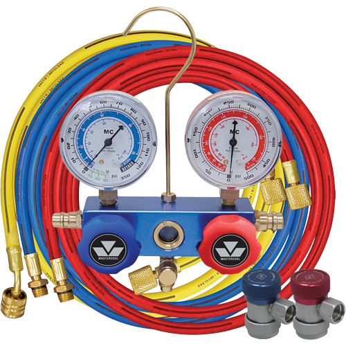 R134A 2-Way Aluminum Manifold Gauge Set NTL Industrial