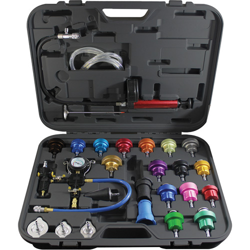 27-Piece Master Radiator Pressure Test Kit NTL Industrial