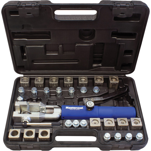 Jeu d'outils d'&eacute;vasement hydraulique universel avec coupe-tube & adaptateur de conduite &agrave; essence NTL Industrial