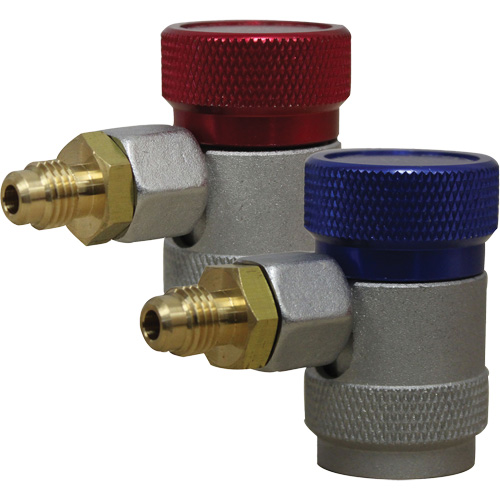 1/4” FL-M x 16 High Side Manual R134a Safety Lock Coupler NTL Industrial