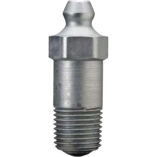 Straight Lubrication Fitting, 1/8" PTF SPL Short Thread NTL Industrial