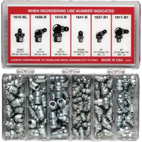 96-Piece Fitting Assortment with Box NTL Industrial