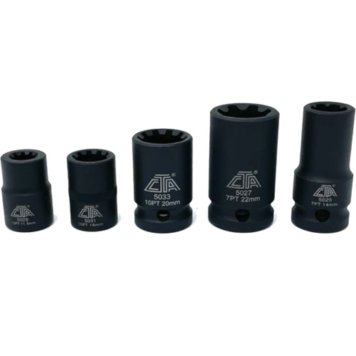 5 Pc. VAG Brake Caliper Socket Set NTL Industrial