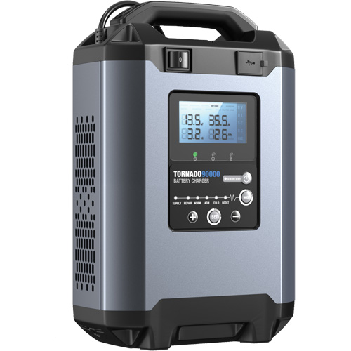 Alimentation stable 90 A et chargeur intelligent 12 V/24 V Tornado90000 NTL Industrial