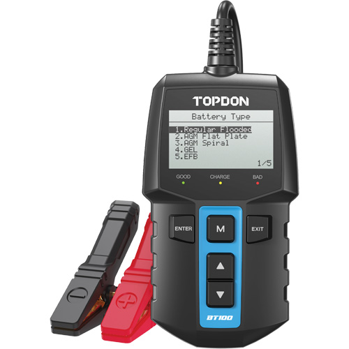 Testeur de batterie 12?V et de syst&egrave;mes BT100 NTL Industrial