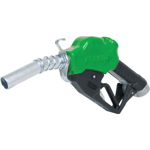 Green Ultra High-Flow Automatic Diesel Spout Nozzle NTL Industrial