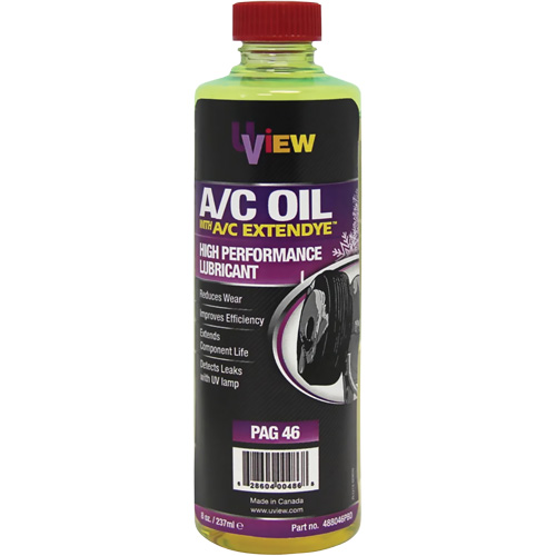 PAG 46 Oil with A/C ExtenDye, 237 ml, Bottle NTL Industrial