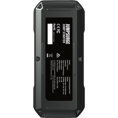 JumpSurge2000Pro 2500 Peak Amp Battery Jump Starter, Power Bank & Flashlight NTL Industrial