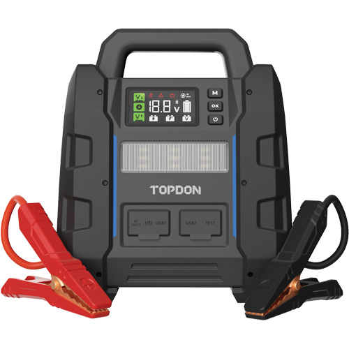 V4500 2-en-1: d&eacute;marreur de secours de 4500 A de pointe, batterie & testeur de syst&egrave;me NTL Industrial