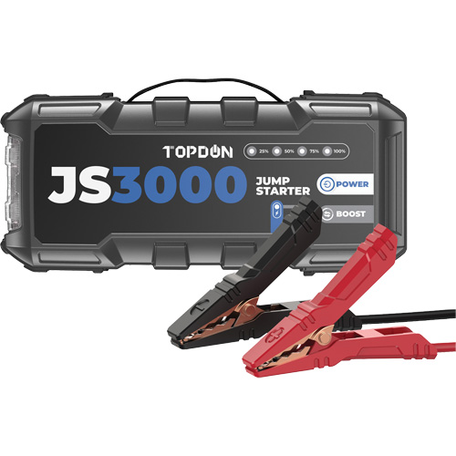 JumpSurge3000 Battery Jump Starter, Power Bank & Flashlight NTL Industrial