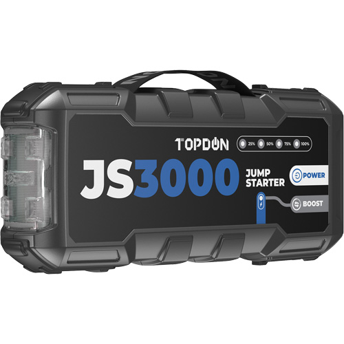 JumpSurge3000 Battery Jump Starter, Power Bank & Flashlight NTL Industrial
