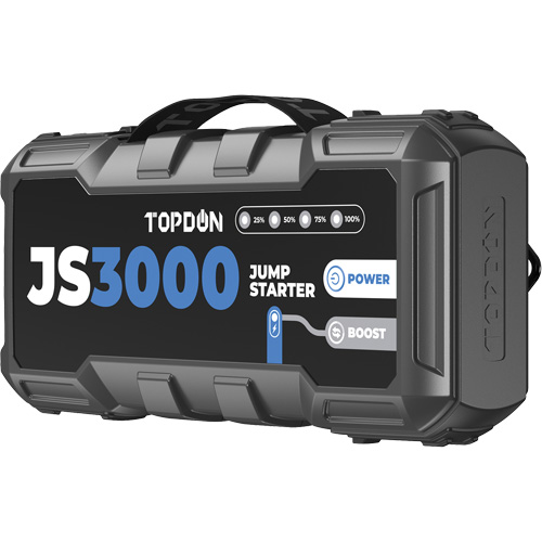 JumpSurge3000 Battery Jump Starter, Power Bank & Flashlight NTL Industrial