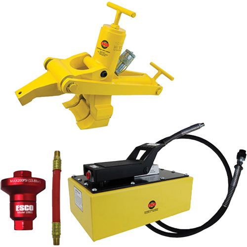Trousse de d&eacute;monte-talons Combi avec pompe &agrave; air hydraulique de 5 pintes NTL Industrial