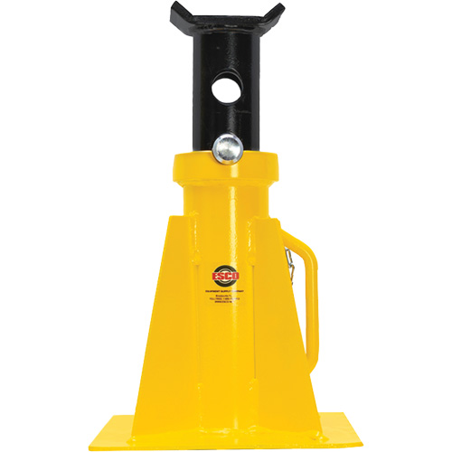 Support de v&eacute;rin &agrave; goupille, Tige verrouillable, Capacit&eacute; de 25 tonnes, 15-3/4" - 26-3/4" h NTL Industrial