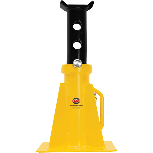 Support de v&eacute;rin &agrave; goupille, Tige verrouillable, Capacit&eacute; de 25 tonnes, 15-3/4" - 26-3/4" h NTL Industrial