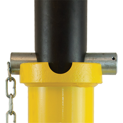 Support de v&eacute;rin &agrave; goupille, Tige verrouillable, Capacit&eacute; de 25 tonnes, 15-3/4" - 26-3/4" h NTL Industrial