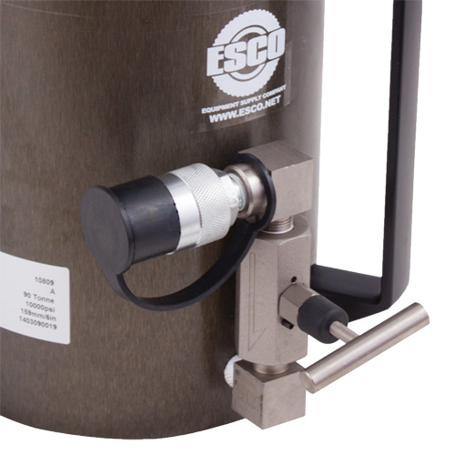 Safety Jack, Locking Collar, 100 tons Capacity, 13-37/100" - 19-3/5" H NTL Industrial