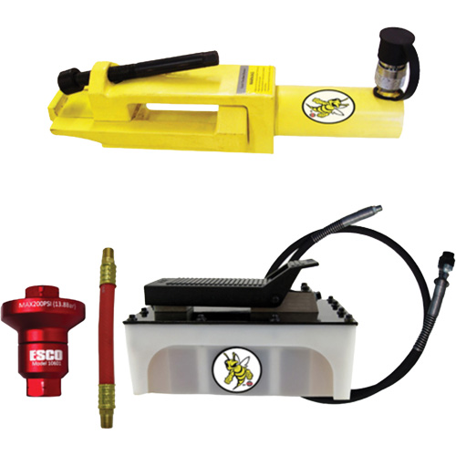 Yellow Jackit Giant Tire/Earthmover Bead Breaker Kit NTL Industrial