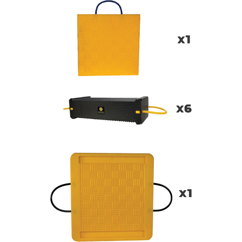 8-Piece CribLok Composite Cribbing System Kit NTL Industrial