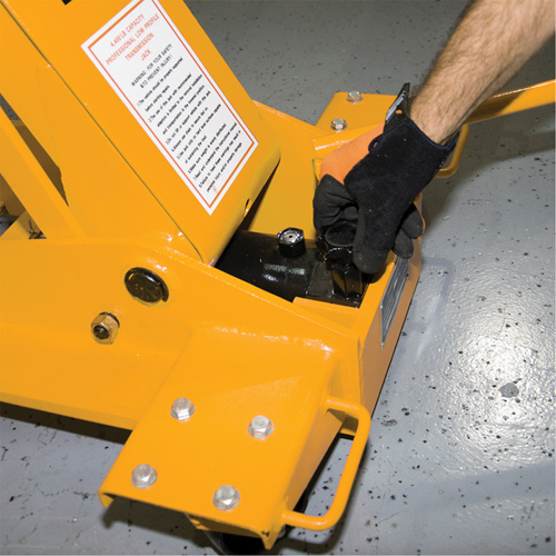 Yellow Jackit Transmission Jack, 2.2 Ton(s) Lifting Capacity NTL Industrial