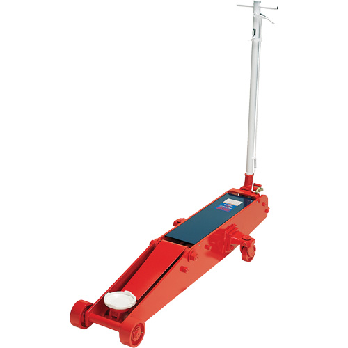 FASTJACK&reg; Floor Jack, 10 Ton(s) Capacity, 6-1/8" Lowered, 27-1/4" Raised, Manual Hydraulic NTL Industrial