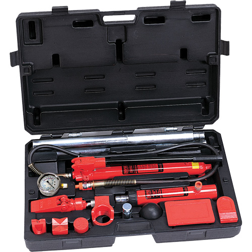 10-Ton Capacity Collision/Maintenance Repair Kit with Forged Adapters NTL Industrial