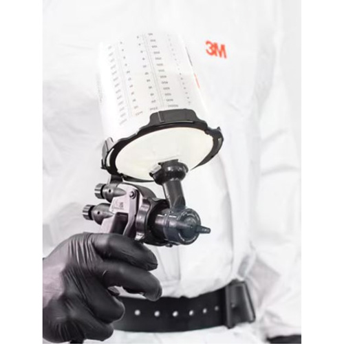 Performance Gravity Fine Finish Atomizing Head - Red NTL Industrial