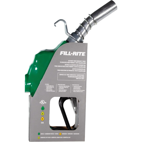 Green Automatic Diesel Spout Nozzle NTL Industrial