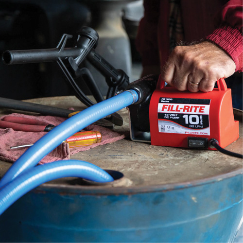 Pompe de transfert de carburant 12 V CC avec pistolet NTL Industrial