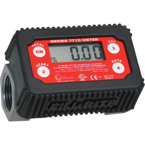 2-35 GPM 4-Digit Digital Fuel Transfer Meter NTL Industrial