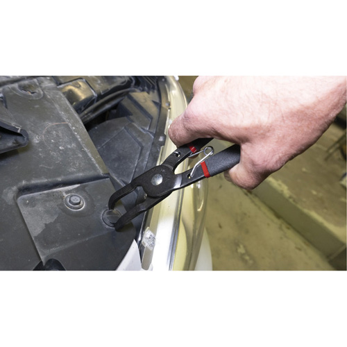 30° Push Pin Pliers with Dual Durometer Grips NTL Industrial