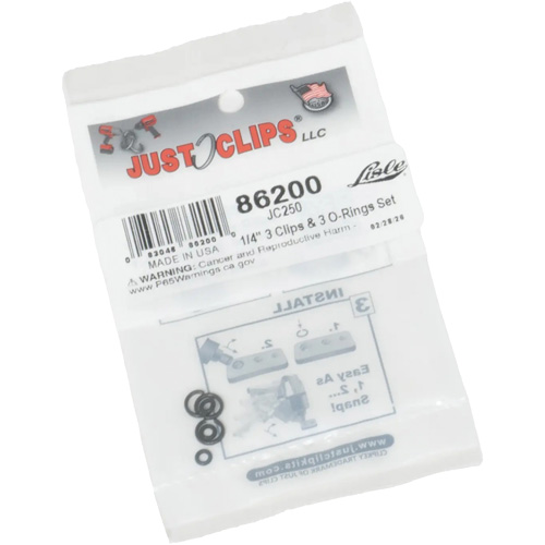 1/4" Clips & O-Rings Set NTL Industrial