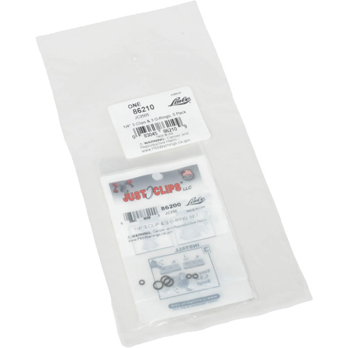 1/4" Clips & O-Rings Set - Bulk NTL Industrial