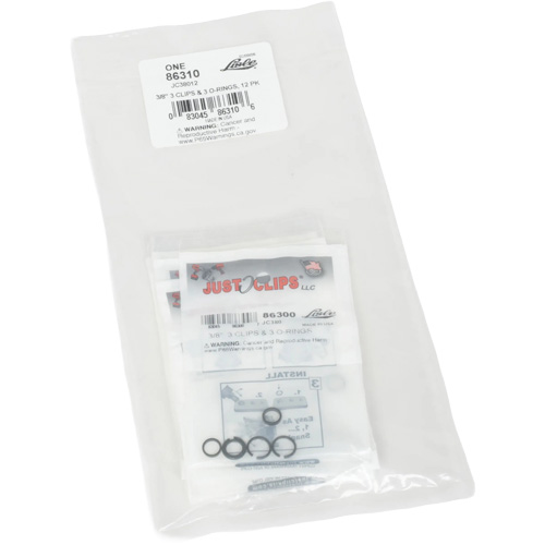 3/8" Clips & O-Rings Set - Bulk NTL Industrial