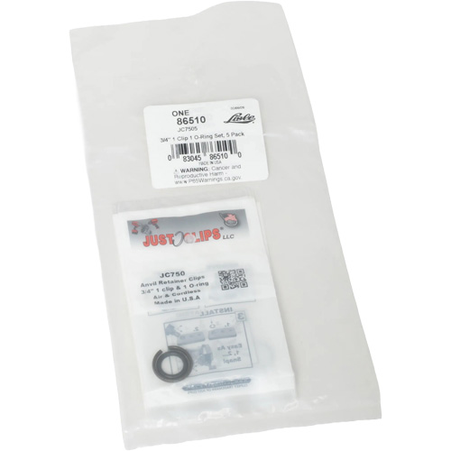 Jeu de clips et joints toriques de 3/4 po - en vrac NTL Industrial