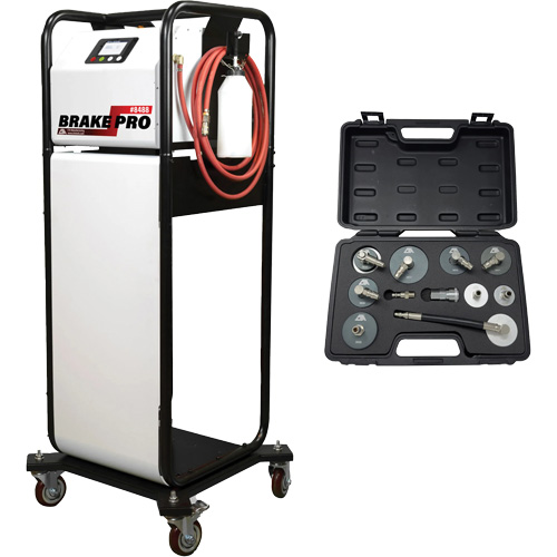 Tall Frame Brake-Pro Pressure Brake Bleeder with Adapters NTL Industrial