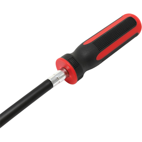 Tournevis flexible extra-long avec adaptateur carr&eacute; 1/4" x hexagonal 1/4" NTL Industrial