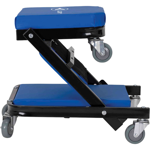 Sommier roulant pliant 2-en-1 convertible en si&egrave;ge NTL Industrial