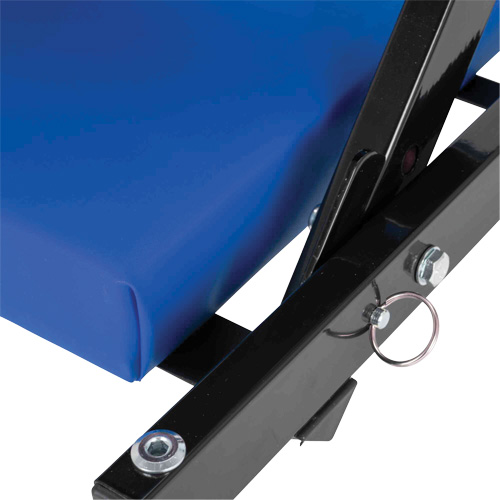 Sommier roulant pliant 2-en-1 convertible en si&egrave;ge NTL Industrial