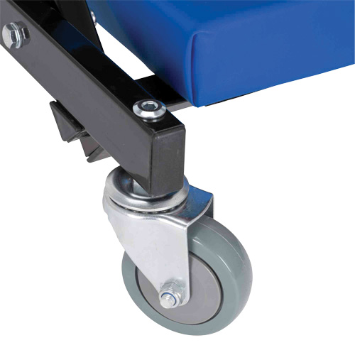 Sommier roulant pliant 2-en-1 convertible en si&egrave;ge NTL Industrial