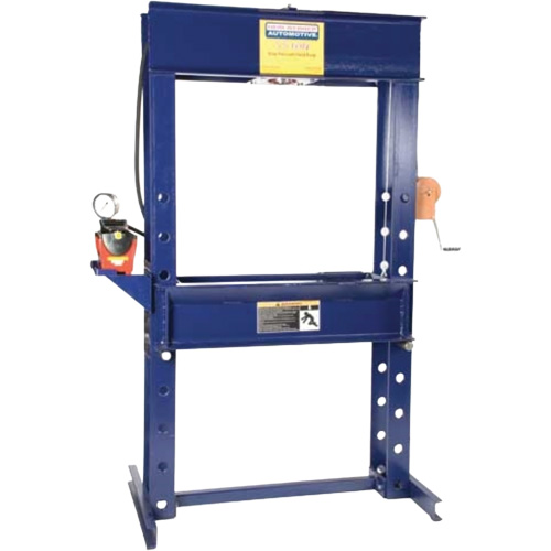 Shop Press with PA2000 Air Pump, 55 Tons Capacity NTL Industrial