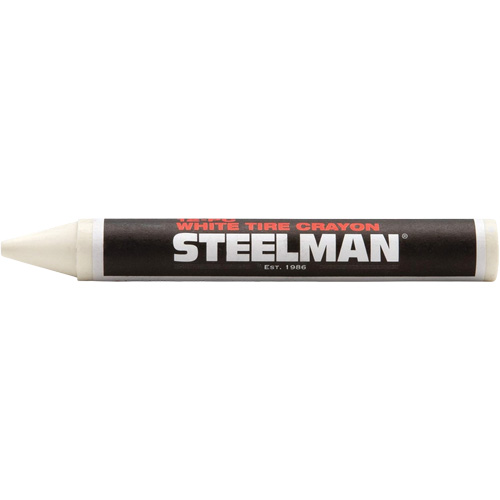 Semi-Permanent White Tire Marking Crayons NTL Industrial