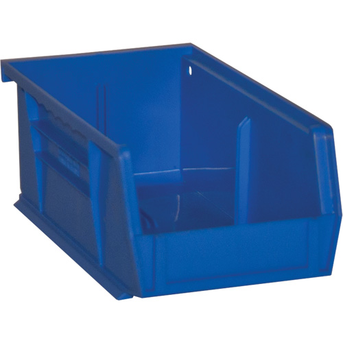 Bacs Hook-On Bins, 4" la x 3" H x 7" p, Bleu, Capacit&eacute; 10 lb NTL Industrial