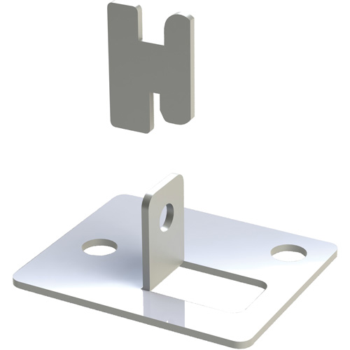 Interlok Boltless Shelving Foot Plate NTL Industrial
