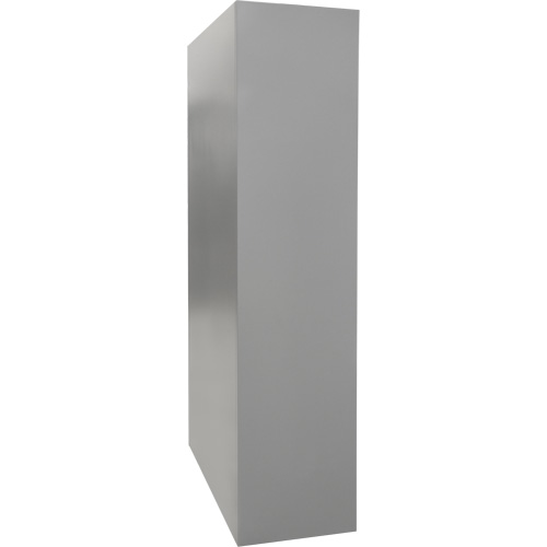 Combination Storage Cabinet, 36" W x 18" D x 72" H, Grey NTL Industrial