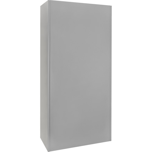 Armoire garde-robe, Acier, 36" la x 18" p x 72" h, Gris NTL Industrial