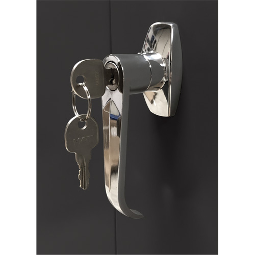 Storage Cabinet, Steel, 4 Shelves, 78" H x 36" W x 24" D, Black NTL Industrial