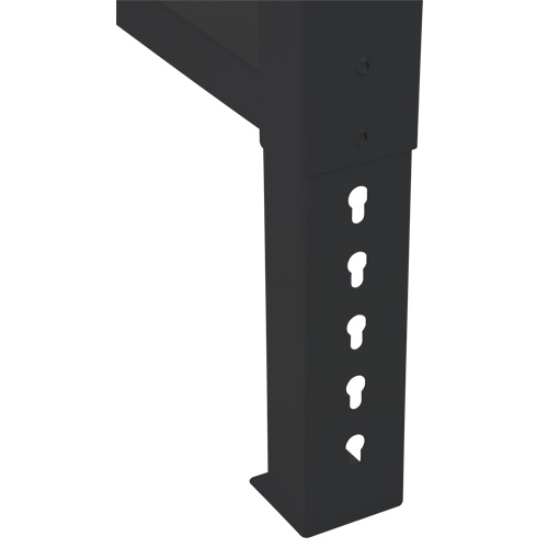 Pattes d'&eacute;tabli pour service industriel, Acier, 24" p x 34" h, Simple NTL Industrial